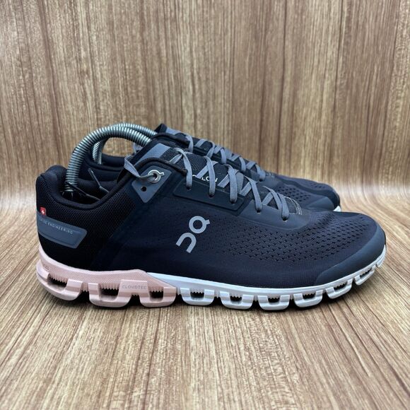 On Cloud Cloudflow Athletic Rock Rose Running Sport Sneakers Womens Size 9.5 - Picture 1 of 8